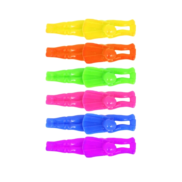 Stretchy Super Heroes  Party Bag Filler Colour Toys Jelly Stretchy Rubber 1-100 