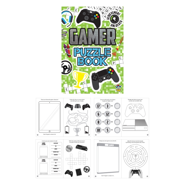 A6 mini activity books for Kids Party Bags Fillers Boys Girls Toys