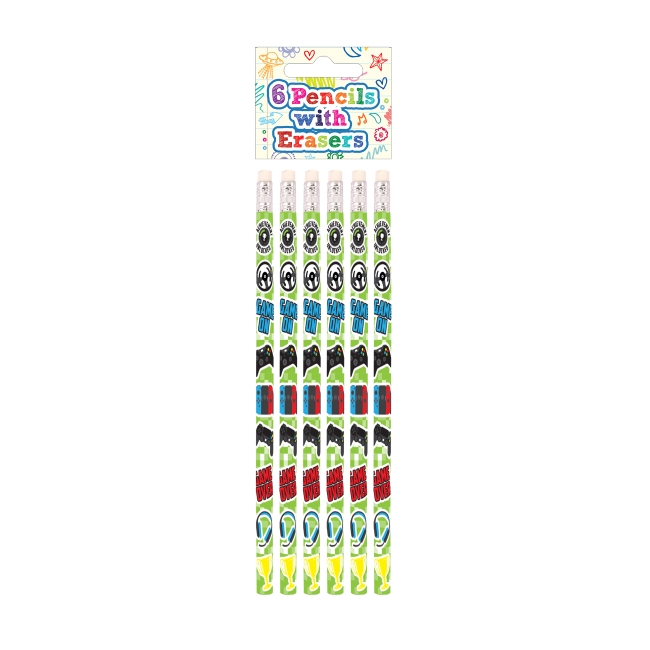 Gamer Themed Pencil (pack of 6)