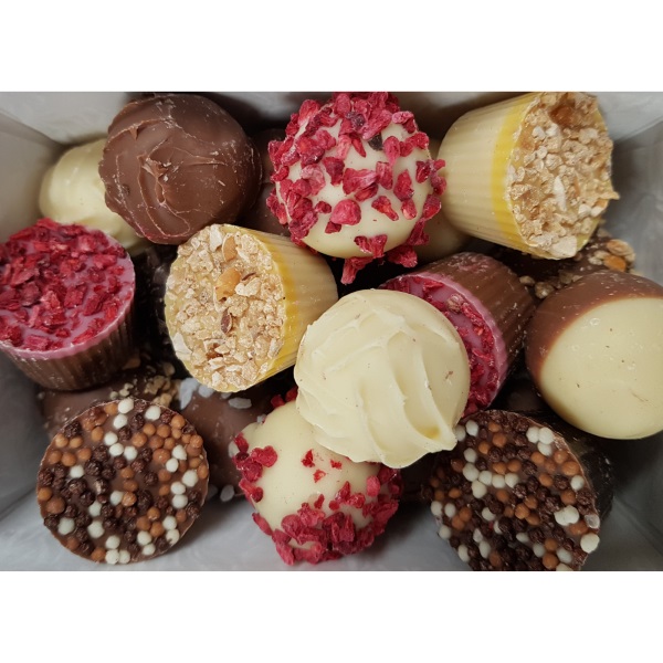 Taster / Sample pack of Swiss Chocolate Truffles 4, 6 or 12. Alcohol
