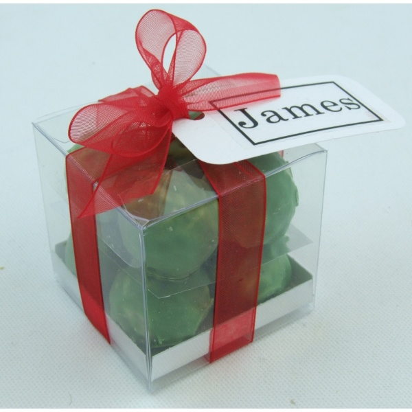 Swiss Chocolate Truffle Brussel Sprout Sweetie Box including label ...