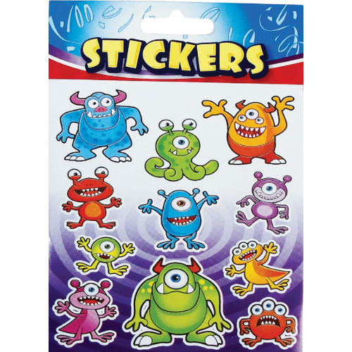 Monster, Alien Stickers - Favour Fairy