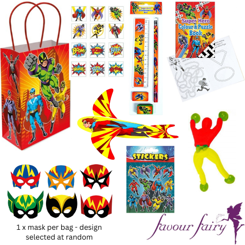 Superhero Pre-Filled Premium Party Bag – Steve