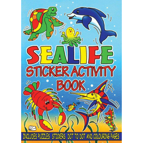 Mini Sealife Sticker Book