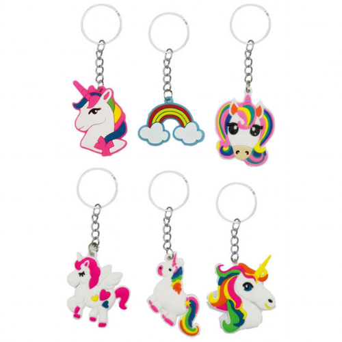 Unicorn Keyring