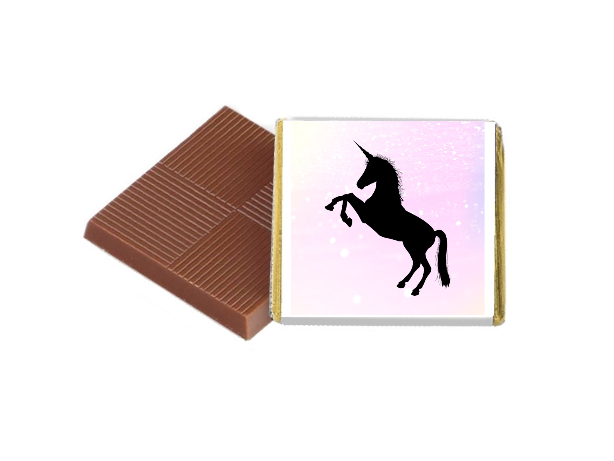 Unicorn Themed Chocolate Neapolitan Squares - Image 4