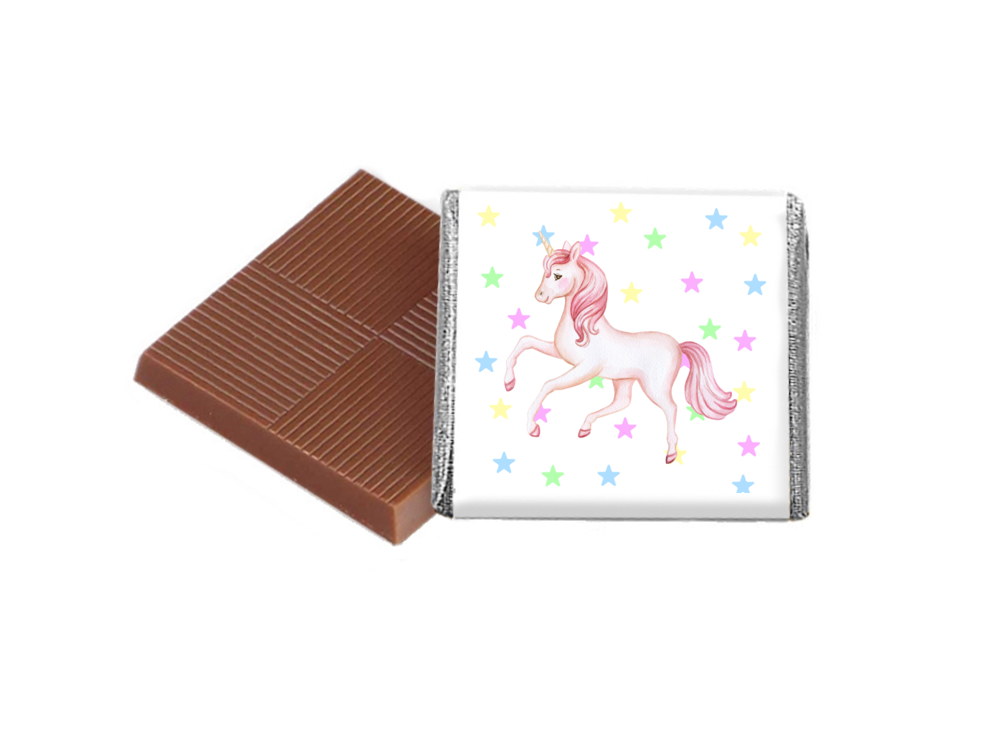Unicorn Themed Chocolate Neapolitan Squares - Image 3