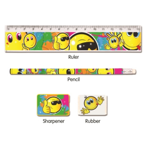 Happy Face Stationary Set