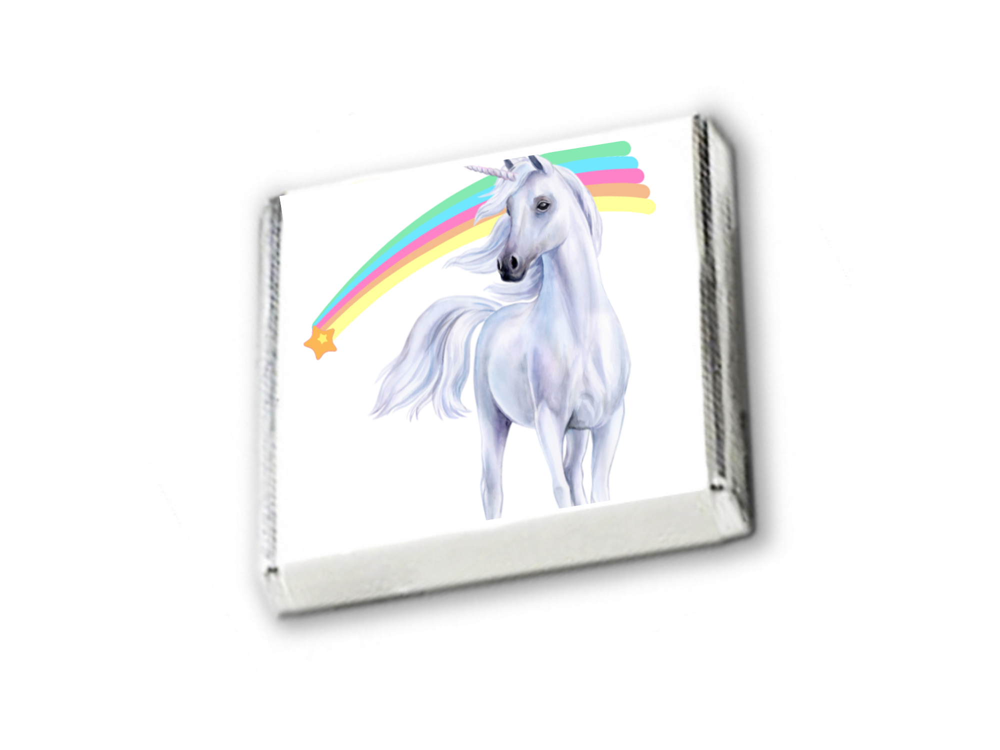 Unicorn Themed Chocolate Neapolitan Squares - Image 5